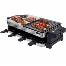 Syntrox RAC-1500W-Bern Edelstahl Raclette für 8 Personen