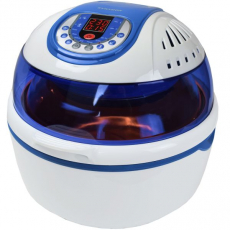 Syntrox AF-1400W-23_Blue Turbo-Heißluftfritteuse Airfryer mit LED-Display