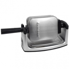 Syntrox WMR-1600W Waffeleisen für Belgische Waffeln rotierend Edelstahl