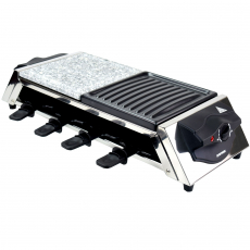 Syntrox RAC-1200W-Genf Raclette für 8 Personen mit Grillplatte