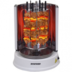 Syntrox RO-1400W-W Dönergrill Kastilien mit drehbaren Spießen