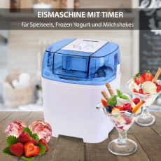 Syntrox GG-30W-A Eismaschine Palma mit Timer Frozen Joghurt