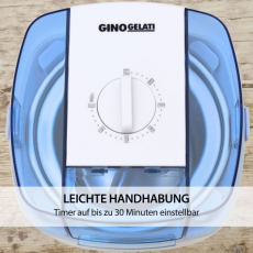 Syntrox GG-30W-A Eismaschine Palma mit Timer Frozen Joghurt