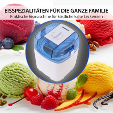 Syntrox GG-30W-A Eismaschine Palma mit Timer Frozen Joghurt