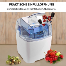 Syntrox GG-30W-A Eismaschine Palma mit Timer Frozen Joghurt