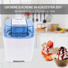 Syntrox GG-30W-A Eismaschine Palma mit Timer Frozen Joghurt