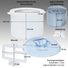 Syntrox GG-70W Eismaschine Vitoria Multifunktion 4 in1