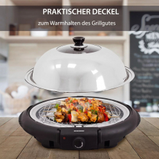 Syntrox STG-1600W-1 Elektrischer Rundgrill