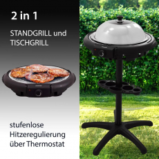 Syntrox STG-1600W-1 Elektrischer Rundgrill