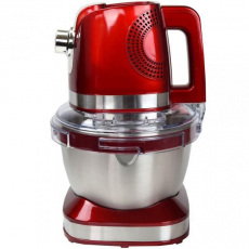Syntrox KM-600W_Red Küchenmaschine Knetmaschine Vinde