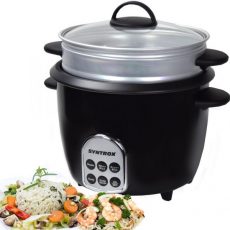 Syntrox RC-700W Gourmet Multikocher Reiskocher Dampfgarer