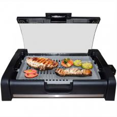 Syntrox TG-2200W Balearen Tischgrill mit Keramikgrillplatte