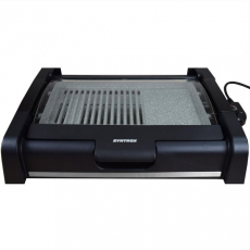 Syntrox TG-2200W Balearen Tischgrill mit Keramikgrillplatte