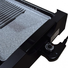 Syntrox TG-2200W Balearen Tischgrill mit Keramikgrillplatte