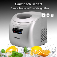 Syntrox IC-150W Eiswürfelmaschine mit LED max. 15 Kg Eiswürfel