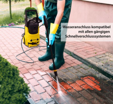 Syntrox HDVC-2500W Grumium pressure washer with industrial vacuum