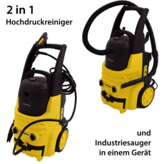 Syntrox HDVC-2500W Grumium pressure washer with industrial vacuum