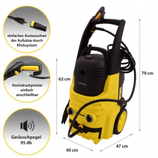 Syntrox HDVC-2500W Grumium pressure washer with industrial vacuum