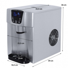 Syntrox GG-500 Water Digitaler Eiswasser- und Eiswürfelbereiter Granada