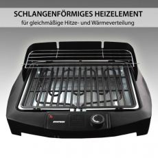 Syntrox STG-2200W Elektrischer Tischgrill und Standgrill mit Ablagen