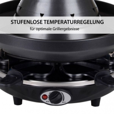 Syntrox RAC-TAT-1500W Grill Raclette für 6 Personen