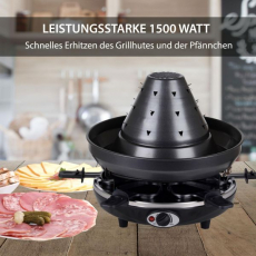 Syntrox RAC-TAT-1500W Grill Raclette für 6 Personen