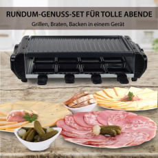 Syntrox RAC 1200W Liestal Design Raclette 4 Wechselplatten