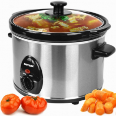 Syntrox SC-250M Deli 2,5 L Edelstahl Slow Cooker