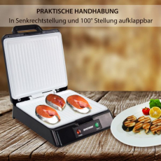 Syntrox KG-2000W Kontaktgrill XXL mit Keramikplatten