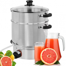 Syntrox DK-1500W-SS-8.5L steam juicer juicer stainless steel with heating element