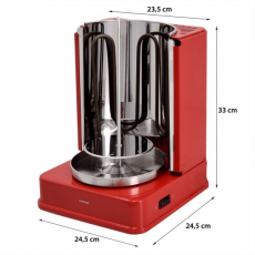 Syntrox ROT-1400W-RED-Avila Döner & Kebab Grill Avila mit Kontrollleuchte