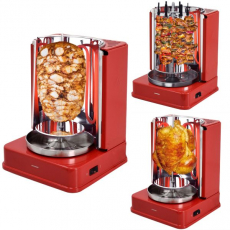 Syntrox ROT-1400W-RED-Avila Döner & Kebab Grill Avila mit Kontrollleuchte