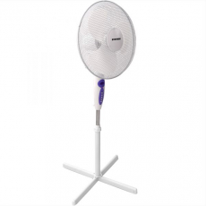 Syntrox SVT-50W_weiss Standventilator Kurt mit Fernbedienung