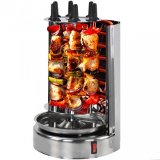 Syntrox RO-1400 Inox Dönergrill Mancha Edelstahl mit Drehspieß