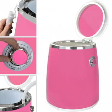Syntrox WM-380W_Pink-Lila 3,0 Kg Waschmaschine mit Schleuder