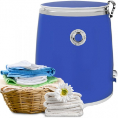 Syntrox WM-380W Blue 3,0 Kg Waschmaschine mit Schleuder und Timer