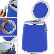 Syntrox WM-380W Blue 3,0 Kg Waschmaschine mit Schleuder und Timer