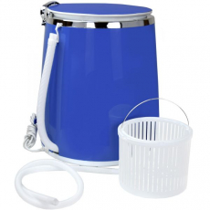 Syntrox WM-380W Blue 3,0 Kg Waschmaschine mit Schleuder und Timer