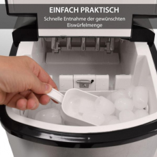 Syntrox GG-280W_Inox-1 Eiswürfelmaschine Tremad Eiswürfelbereiter