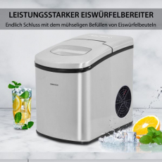 Syntrox GG-280W_Inox-1 Eiswürfelmaschine Tremad Eiswürfelbereiter