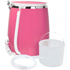 Syntrox WM-380W_Pink-Lila 3,0 Kg Waschmaschine mit Schleuder