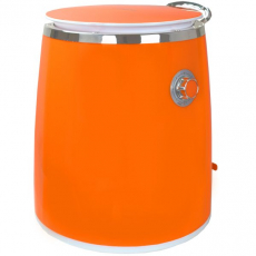 Syntrox WM-380W Orange 3,0 Kg Waschmaschine mit Schleuder