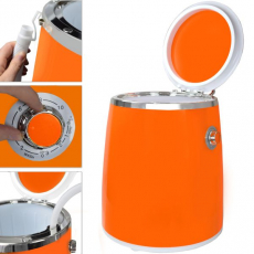 Syntrox WM-380W Orange 3,0 Kg Waschmaschine mit Schleuder