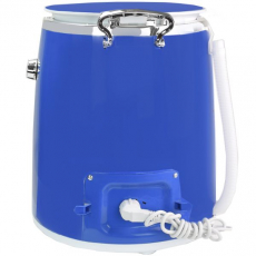 Syntrox WM-380W Blue 3,0 Kg Waschmaschine mit Schleuder und Timer