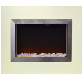 Syntrox WKF-2000W wall-mounted fireplace XXL with heating and flame effect