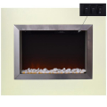 Syntrox WKF-2000W Adana wall-mounted fireplace with heating and flame effect