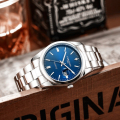 Heyang CJNS196293004DW Mens Automatic Quartz Watch Silver + Blue