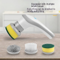 Heyang CJYD189137001AZ electric cleaning brush made of plastic in white