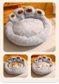 Heyang CJGY136929521UF dog and cat bed 80 x 80 cm, light gray