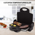 Syntrox Asel-T0211 Kontaktgrill Tischgrill Barbecue BBQ Elektro Kontakt Grill